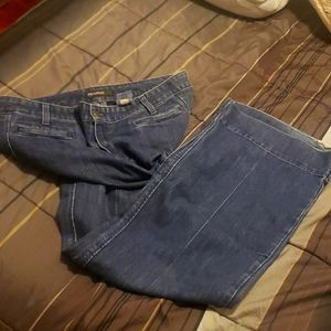 Eddie Bauer wide leg jeans